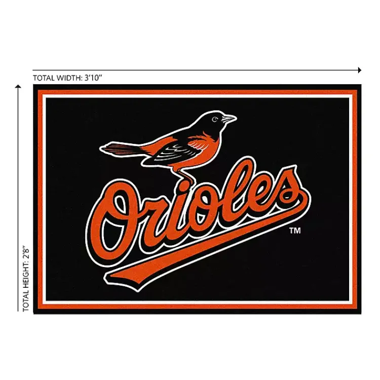 Kirklands Home Area Rugs|Baltimore Orioles Spirit Rug, 3x4