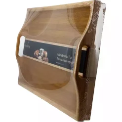 Kirklands Home Serving & Entertaining|Bamboo Folding Tray Tan