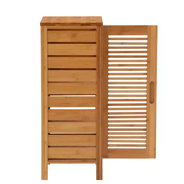 Kirklands Home Bathroom Furniture|Bamboo Sumter Cabinet