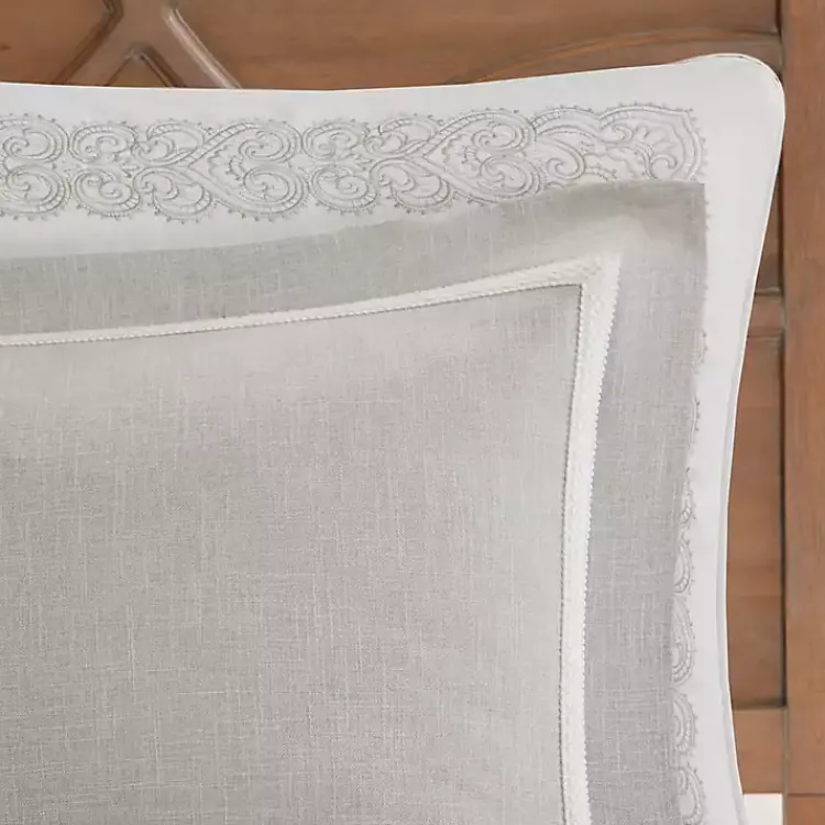 Kirklands Home Comforters|Barely There 9-pc. King Comforter Set Gray