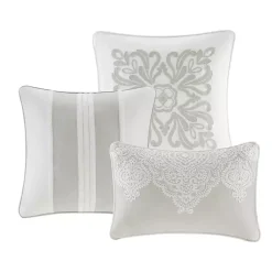 Kirklands Home Comforters|Barely There 9-pc. King Comforter Set Gray