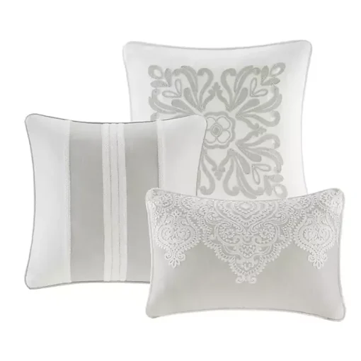 Kirklands Home Comforters|Barely There 9-pc. King Comforter Set Gray