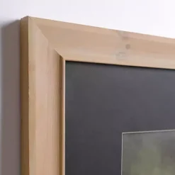 Kirklands Home Framed Art|Barn Landscape Black Mat Framed Art Print