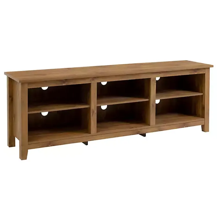 Kirklands Home Tv Stands & Media Consoles|Barnwood TV Stand, 70 in. Brown