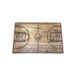 Kirklands Home Serving & Entertaining|Basketball Court Wooden Serving Board Brown