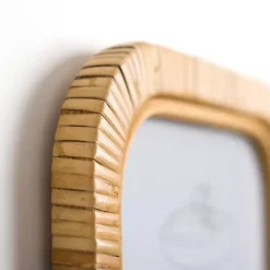 Kirklands Home Wall Plaques|Bath Rattan Wrapped Wall Plaques, Set of 2