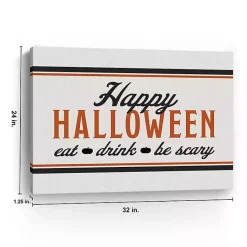 Sale Be Scary Halloween Canvas Art Print, 24x32 Halloween