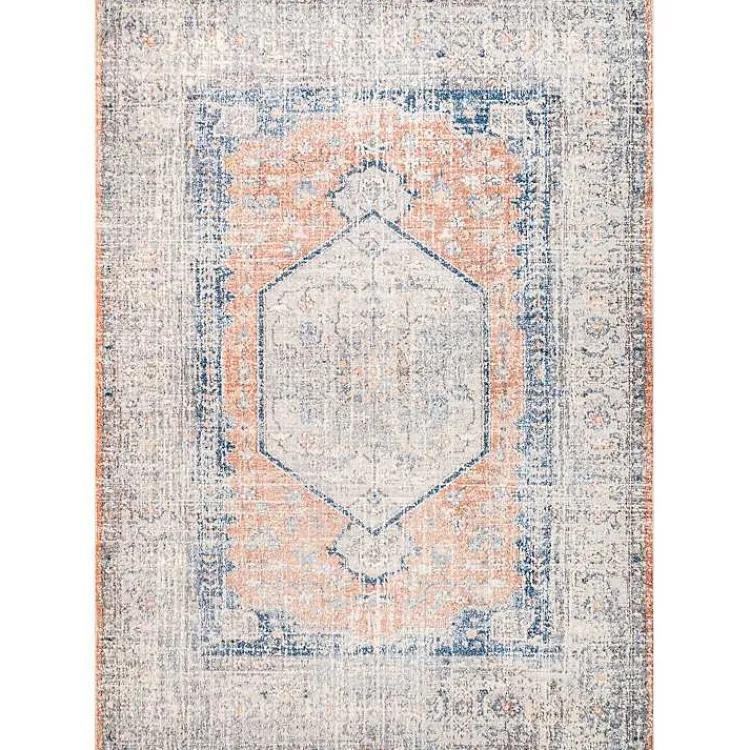 Kirklands Home Area Rugs|Bea Distressed Vintage Washable Area Rug, 5x8