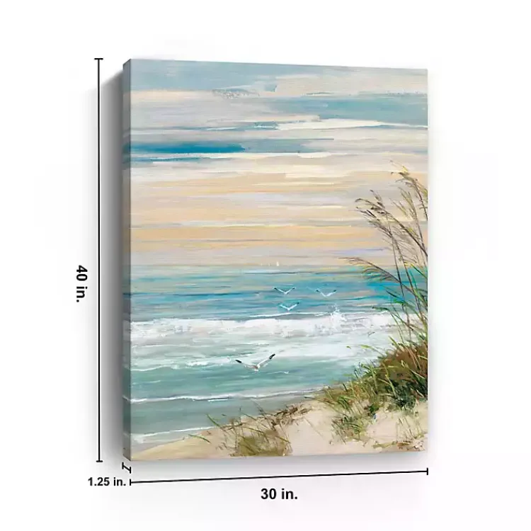 Kirklands Home Canvas Art|Beach at Dusk Canvas Art Print, 30x40 in.