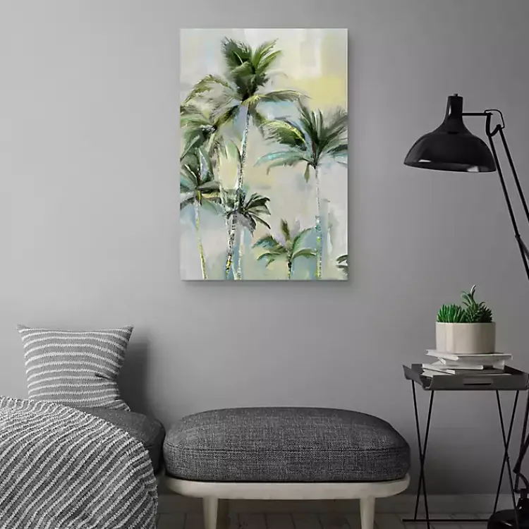 Kirklands Home Canvas Art|Beach Breeze Canvas Art Print, 24x36 in. Green