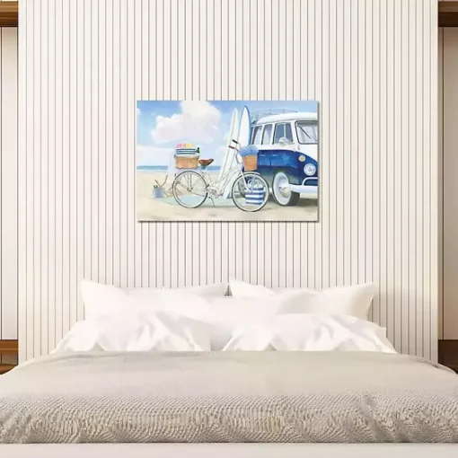 Kirklands Home Canvas Art|Beach Day Canvas Art Print Multi