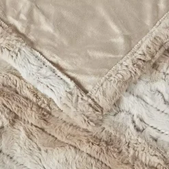 Online Beautyrest Sand Faux Fur Oversized Heated Throw Blankets & Throws