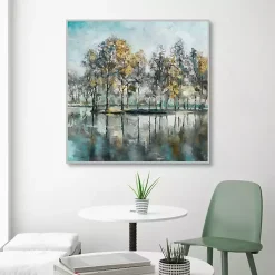 Kirklands Home Framed Art|Beckoning Tree Grove Framed Canvas Art