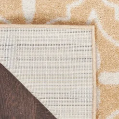 Kirklands Home Outdoor Rugs|Beige & Ivory Quatrefoil Indoor/Outdoor Rug, 8x10