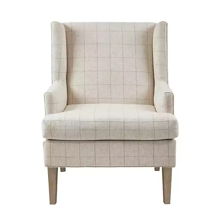 Kirklands Home Accent Chairs|Beige Decker Martha Stewart Accent Chair Brown