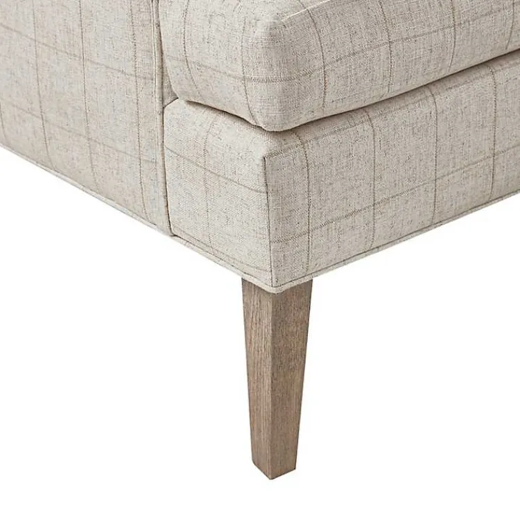 Kirklands Home Accent Chairs|Beige Decker Martha Stewart Accent Chair Brown