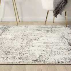 Kirklands Home Area Rugs|Beige Gray Indoor Area Rug, 7x9