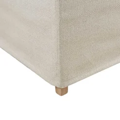 Kirklands Home Dining Chairs|Beige High Back Skirted Dining Chairs, Set of 2 Tan