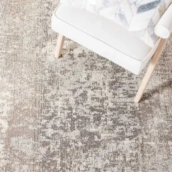 Kirklands Home Area Rugs|Beige Madison Abstract Runner, 2x8 Tan