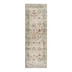 Kirklands Home Area Rugs|Beige Rosette Runner, 2x7
