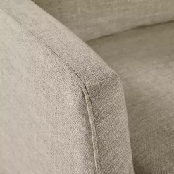 Kirklands Home Accent Chairs|Beige Skirted Swivel Martha Stewart Accent Chair Tan