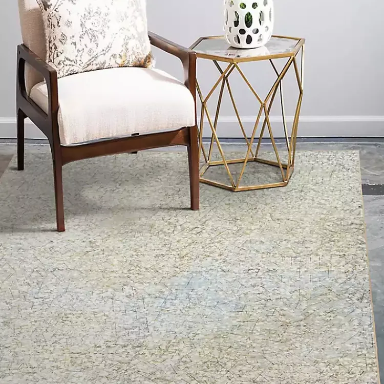 Kirklands Home Area Rugs|Beige Sotho Washable Area Rug, 5x7 Tan