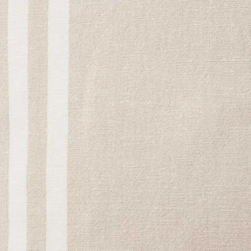 Sale Beige Striped Linen Throw Pillow Pillows