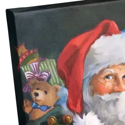 Online Believe Santa Claus Canvas Art Print Christmas Art & Wall Decor