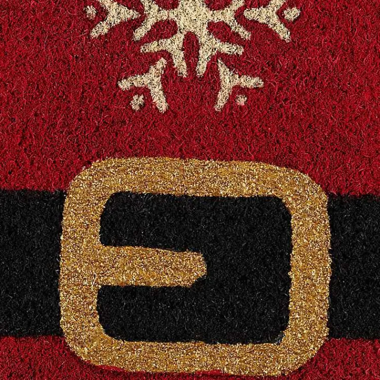 Clearance Believe Santa Doormat Outdoor Christmas Decorations