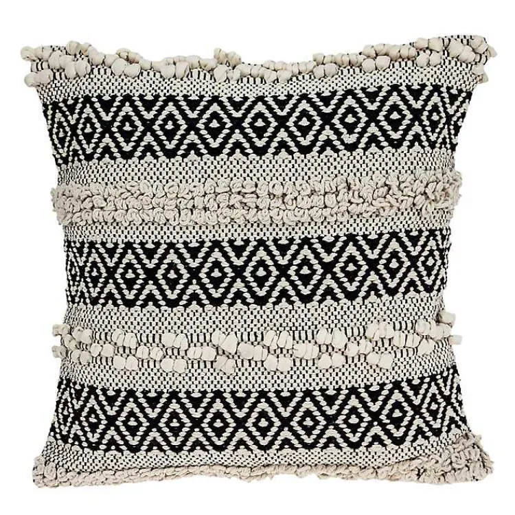 New Belinda Boho Textural Throw Pillow Pillows