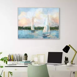 Kirklands Home Framed Art|Best Day Ever Framed Canvas Art Print