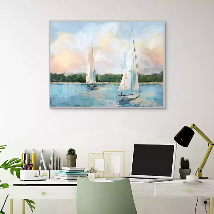Kirklands Home Framed Art|Best Day Ever Framed Canvas Art Print