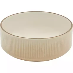 Kirklands Home Dinnerware|Betsy Cream Ribbed 16-pc. Dinnerware Set Tan