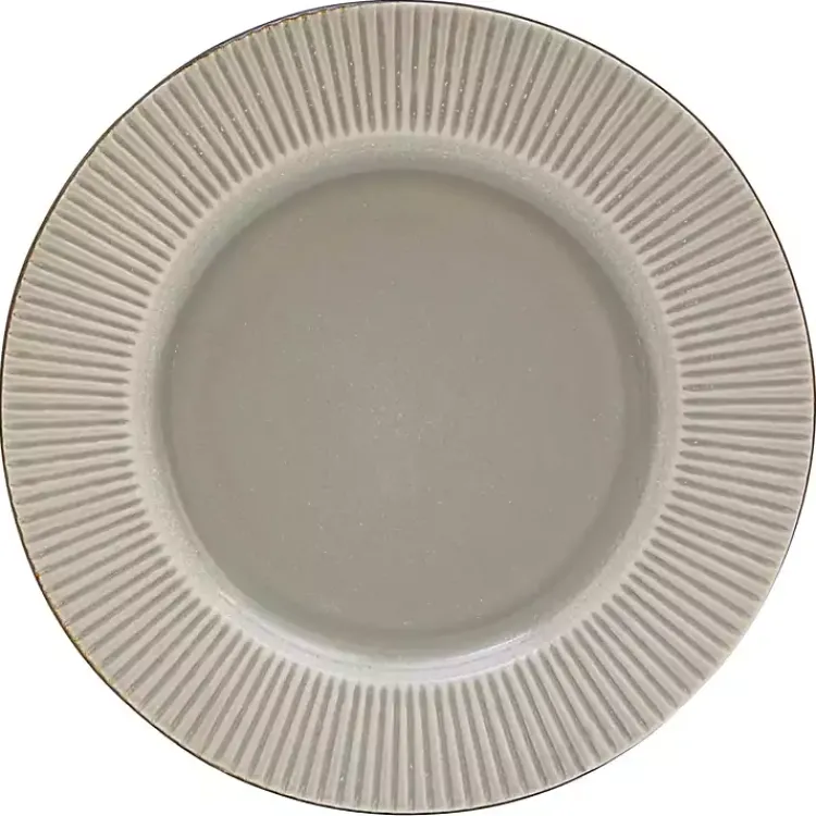 Kirklands Home Dinnerware|Betsy Taupe Ribbed 16-pc. Dinnerware Set Tan