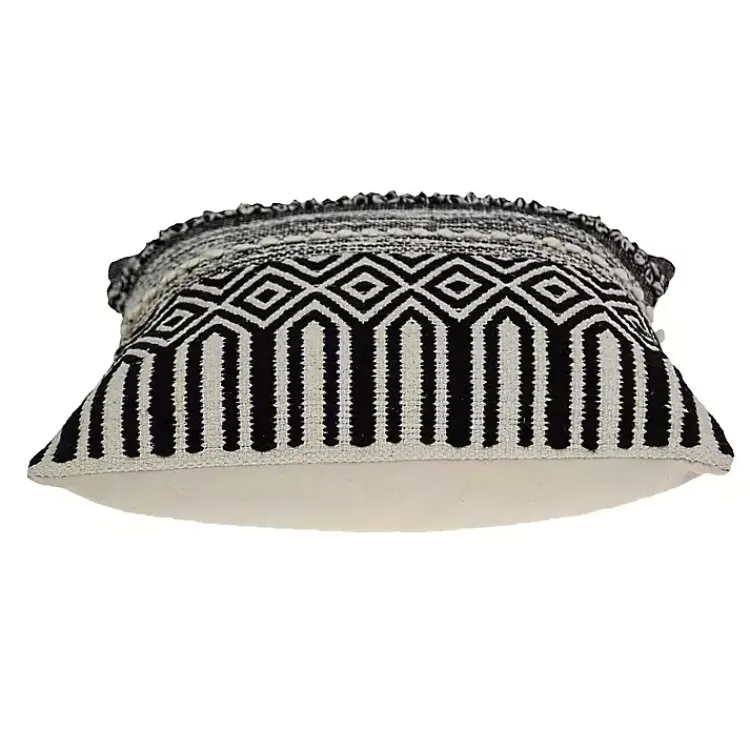 Hot Bianca Boho Textural Throw Pillow Pillows