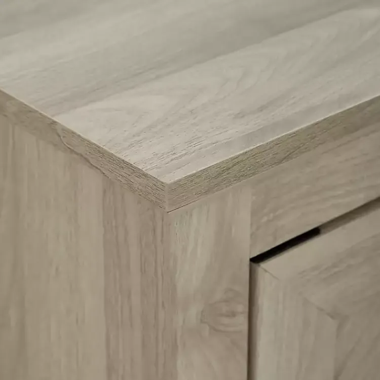 Kirklands Home Cabinets & Sideboards|Birch 2-Door Chevron Cabinet Tan