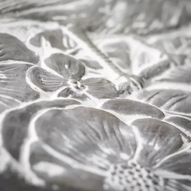 Kirklands Home Garden Decor|Bird Cement Stepping Stone Gray