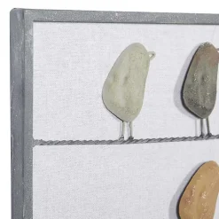 Kirklands Home Wall Plaques|Birds on a Wire Metal Wall Plaque