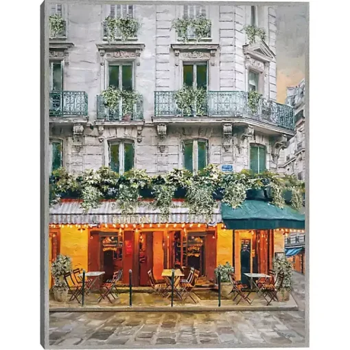 Kirklands Home Framed Art|Bistro Du Coin Framed Art Print