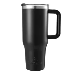 Kirklands Home Glassware & Drinkware|40 oz. Insulated Travel Tumbler Black