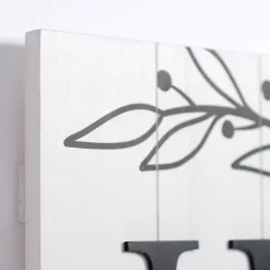 Kirklands Home Garden Decor|Black & White Home Sweet Home Porch Board