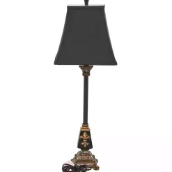 Kirklands Home Buffet Lamps|and Gold Fleur De Lis Buffet Lamp Black