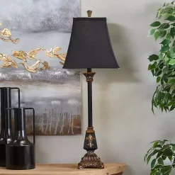 Kirklands Home Buffet Lamps|and Gold Fleur De Lis Buffet Lamp Black