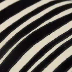 Hot Black and Natural Wave Lumbar Pillow Pillows