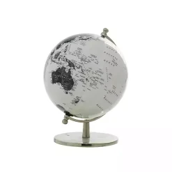 Discount Black and White Aluminum Globe Statues & Figurines