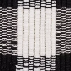 Kirklands Home Accent Rugs|and White Buffalo Check Accent Rug Black