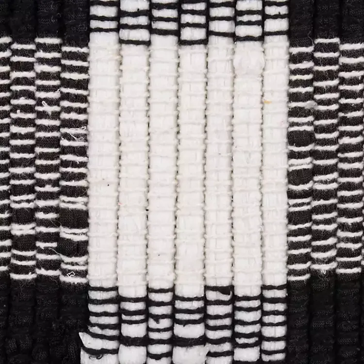 Kirklands Home Accent Rugs|and White Buffalo Check Accent Rug Black