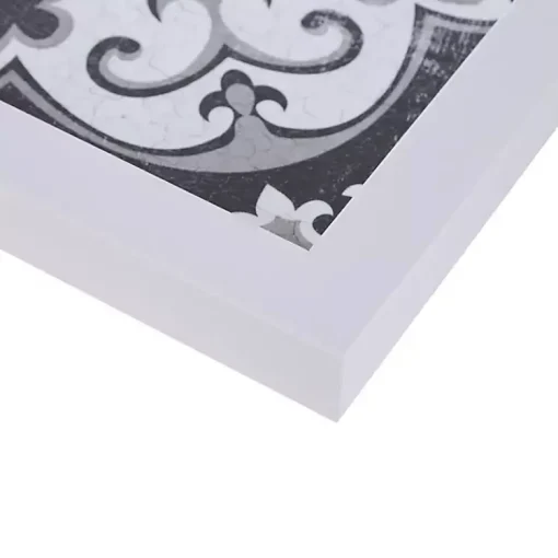 Kirklands Home Framed Art|Black and White Tile Framed Art Prints, Set of 3