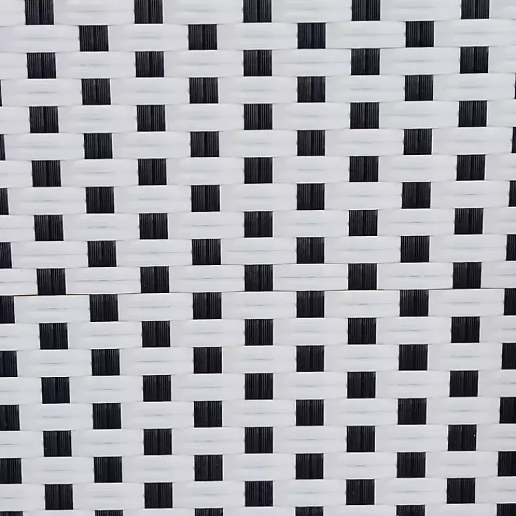 Kirklands Home Dining Sets|Black and White Woven 5-pc. Dining Set