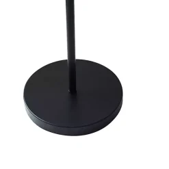 Kirklands Home Floor Lamps|Arched Cone Shade Floor Lamp Black